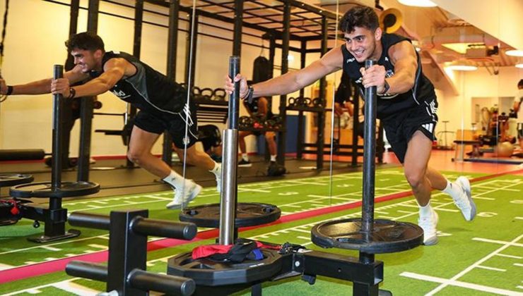 Beşiktaş günü tek antrenmanla tamamladı