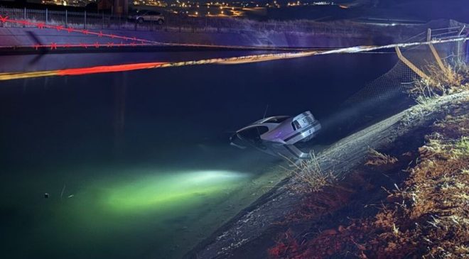 Kahramanmaraş’ta sulama kanalına devrilen otomobildeki baba ve oğlu öldü, 2 kişi yaralandı