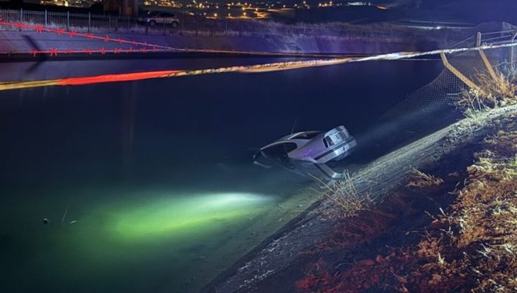 Kahramanmaraş’ta sulama kanalına devrilen otomobildeki baba ve oğlu öldü, 2 kişi yaralandı