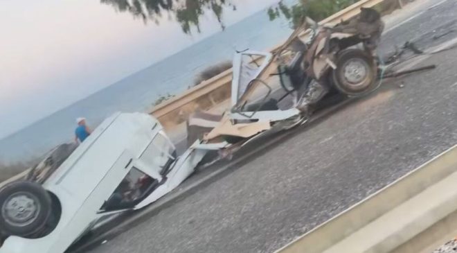 Silifke’de otomobil ikiye bölündü! 1 ölü, 1 yaralı | Son dakika haberleri